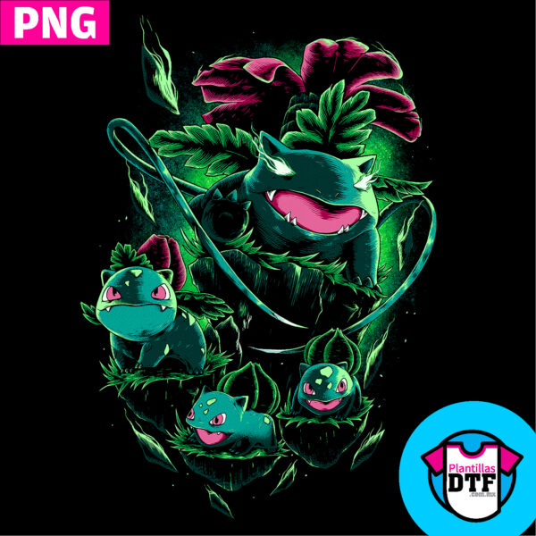 BULBASAUR SEMITONO DTF